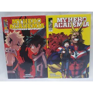 My Hero Academia Manga Books Volumes 1 Volume 2 Kohei Horikoshi English Manga